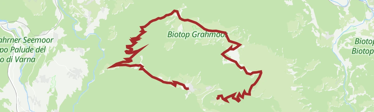Route map: Bike Round on the Rodenecker und Lüsen Alps Pastures